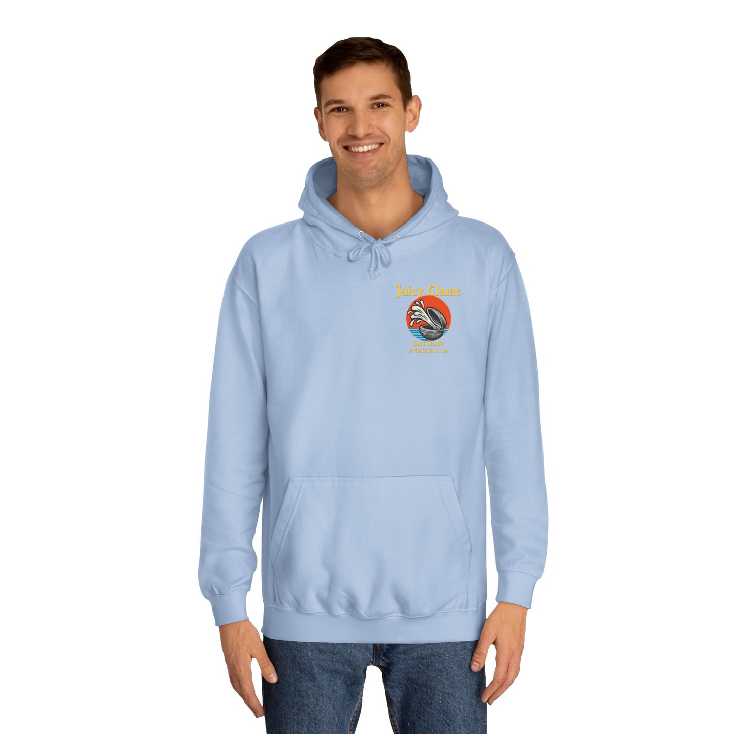 Juicy Clams Unisex College Hoodie (L005)