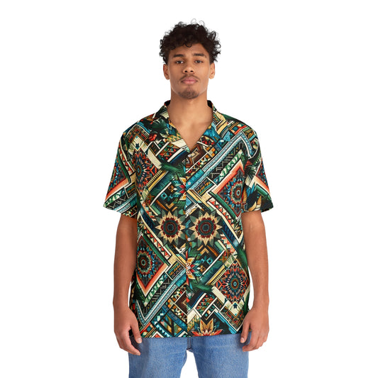 Juicy Clams Men's Hawaiian Shirt (1015)