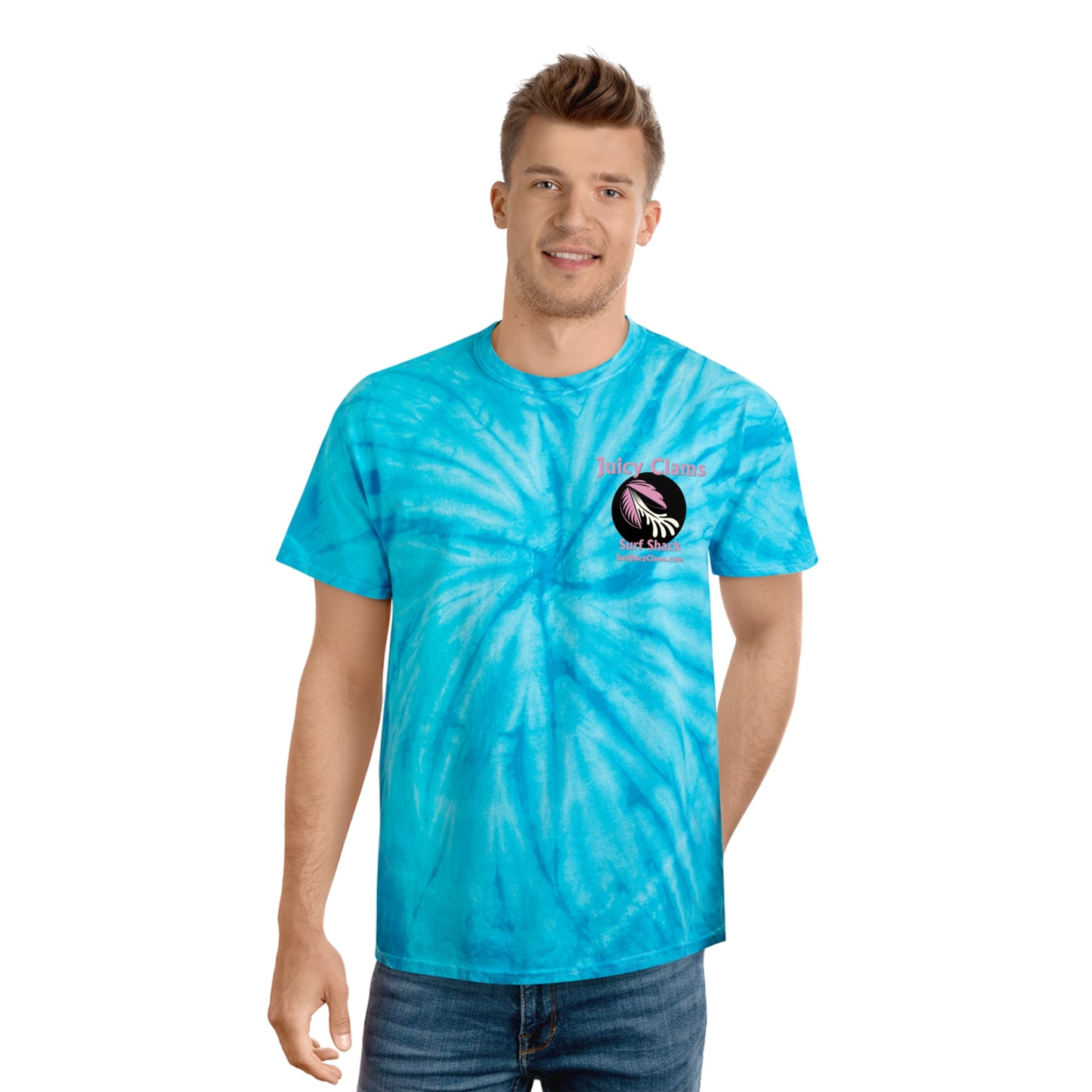 Juicy Clams Tie-Dye Cyclone Tee (L001)