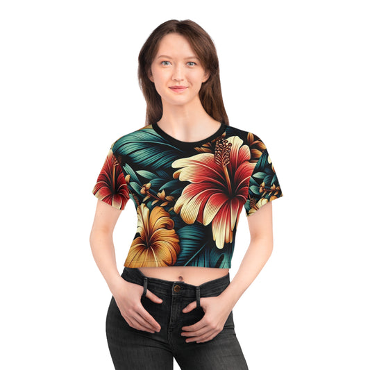 Juicy Clams Crop Top Tee (H093)