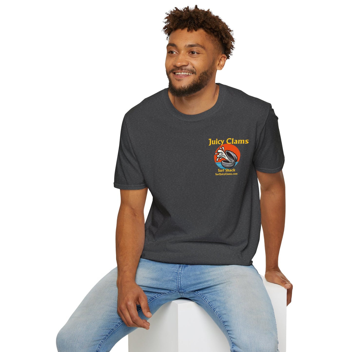Juicy Clams Unisex Logo T-Shirt (L005)