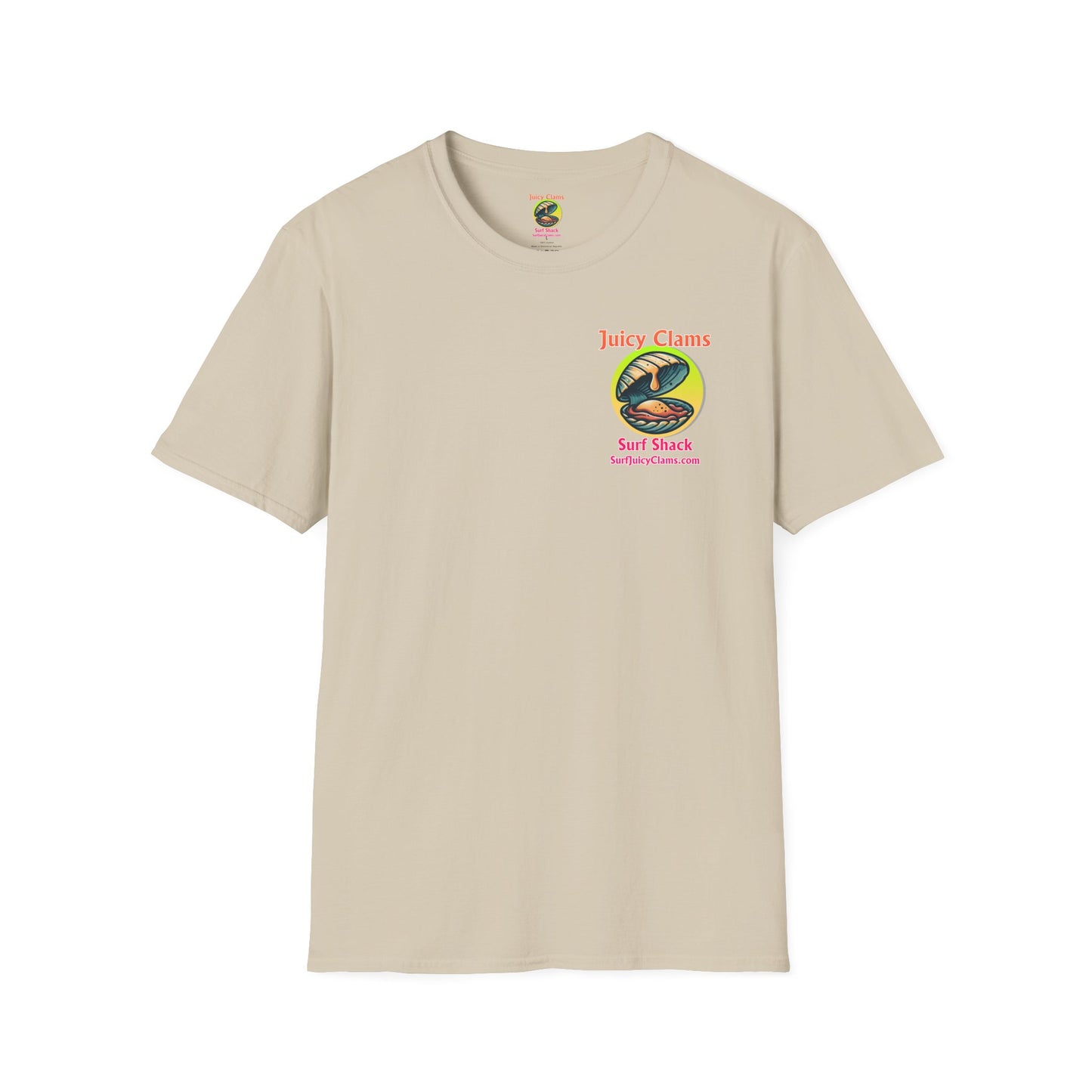 Juicy Clams Unisex Logo T-Shirt (A010)