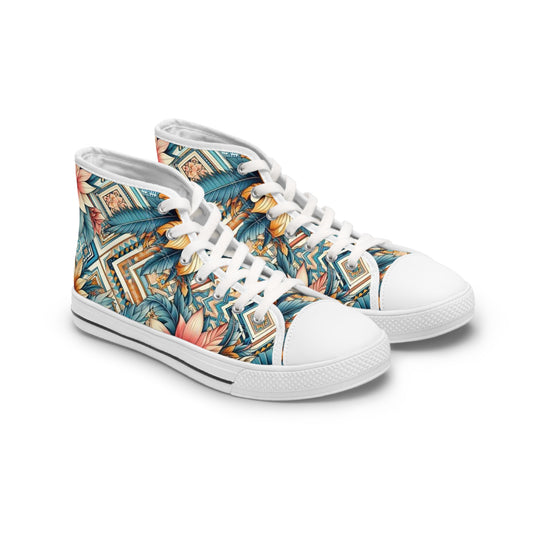 Juicy Clams Women's High Top Sneakers (1117)