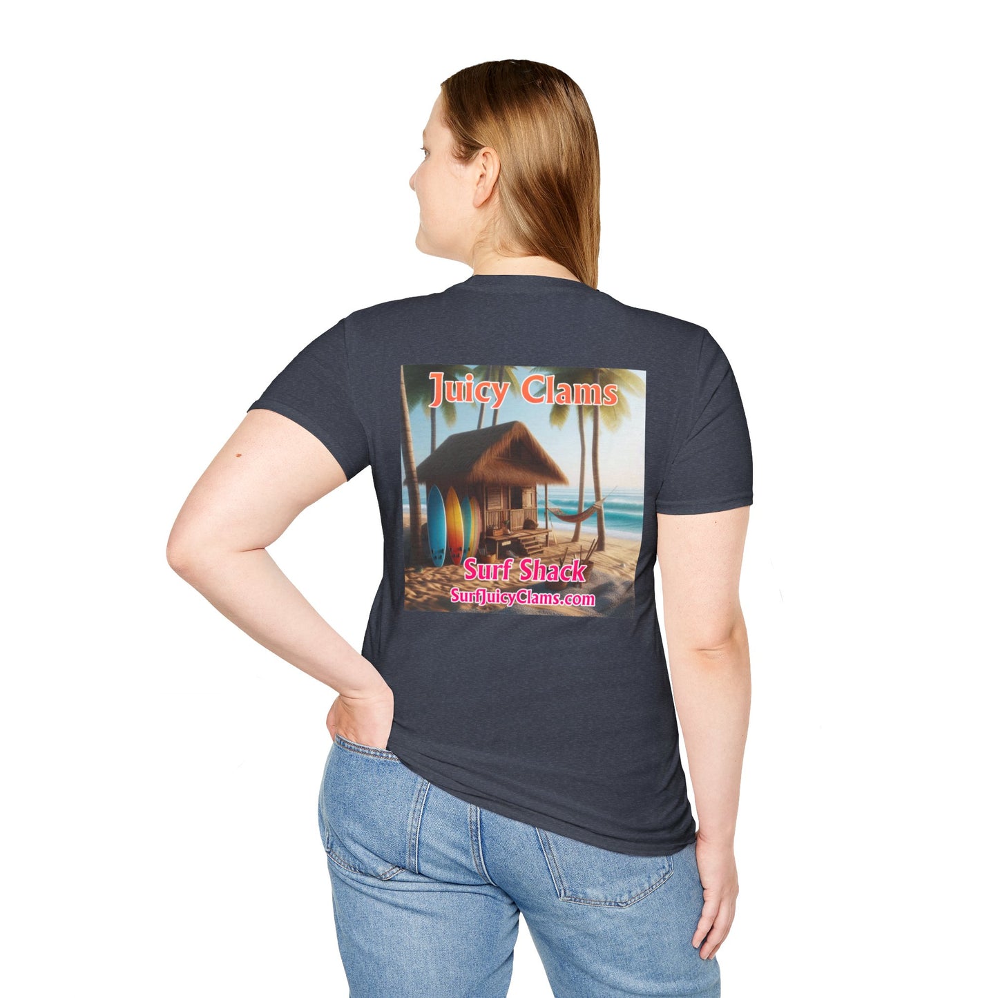 Juicy Clams Unisex Logo T-Shirt (S004)