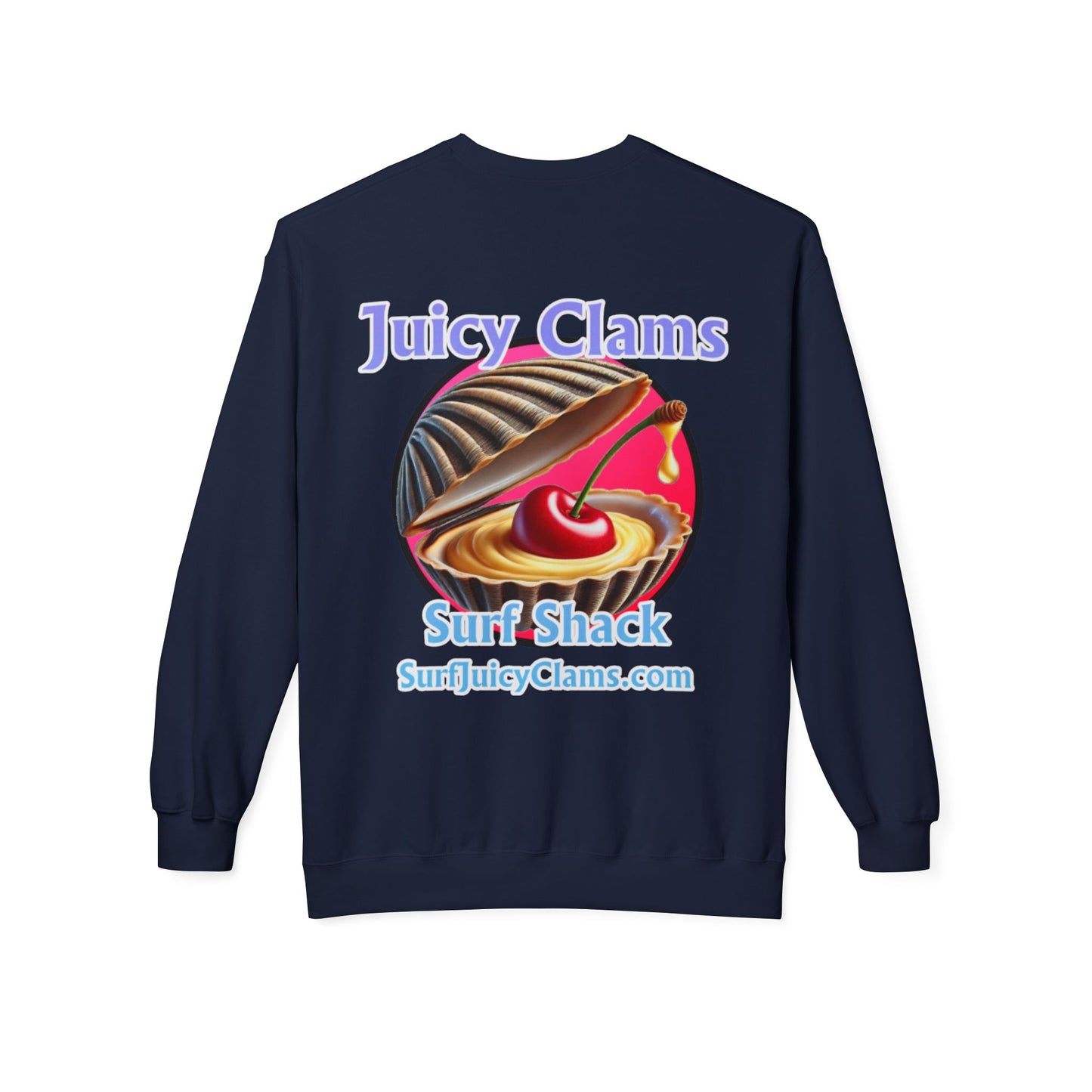 Juicy Clams Unisex Midweight Sweatshirt (A012)