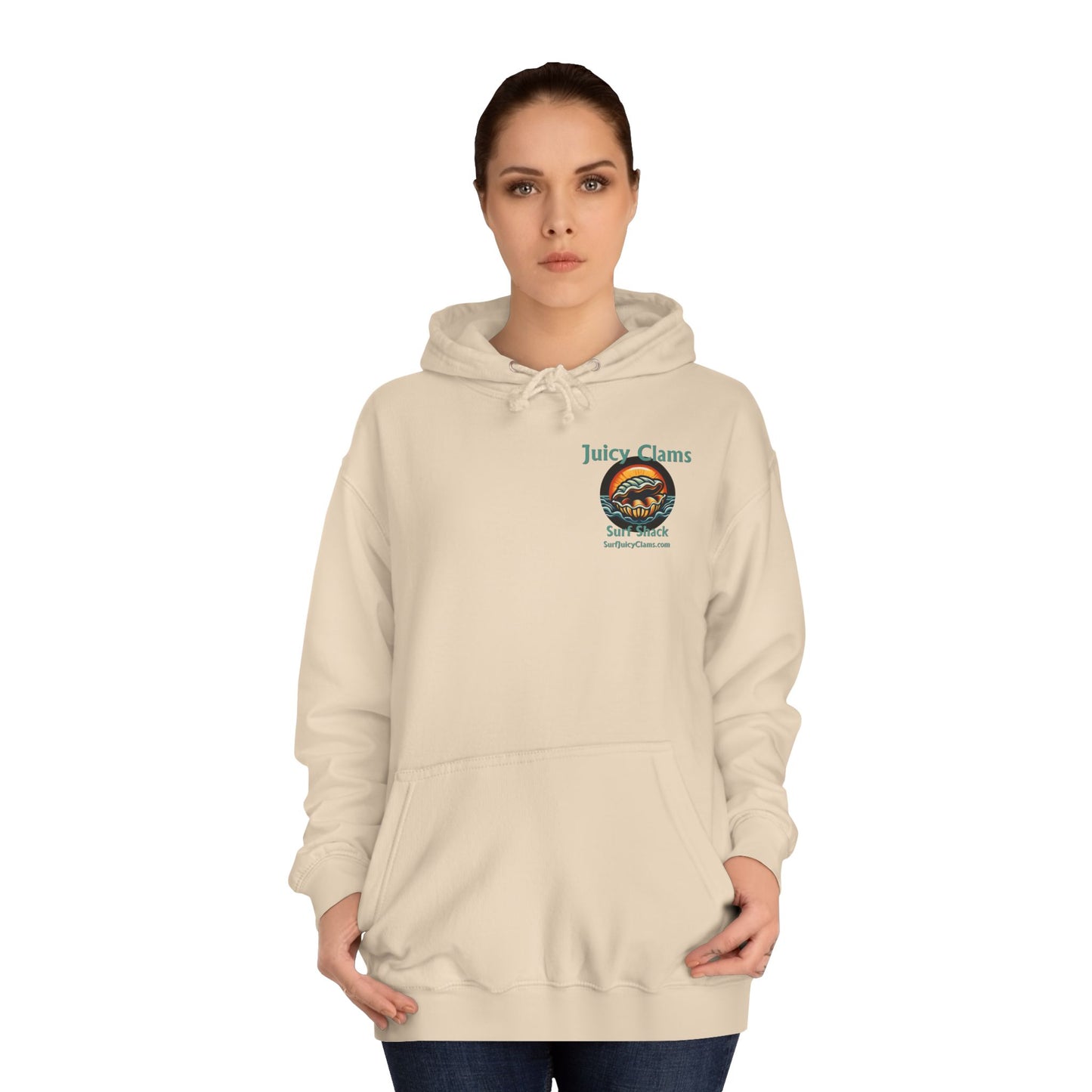 Juicy Clams Unisex College Hoodie (L002)