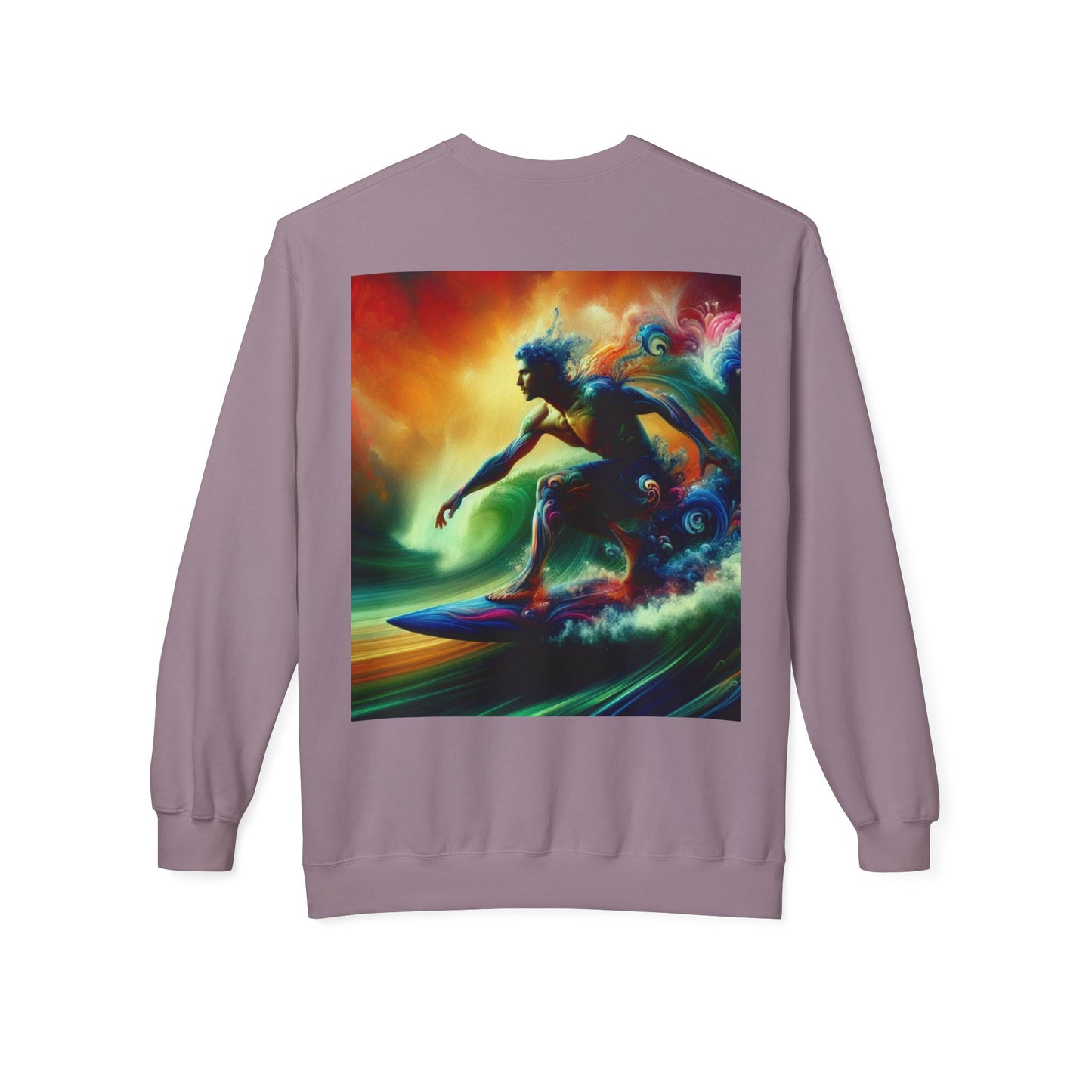 Juicy Clams Unisex Midweight Fleece Crewneck Sweatshirt (D047)