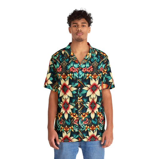 Juicy Clams Men's Hawaiian Shirt (1080)