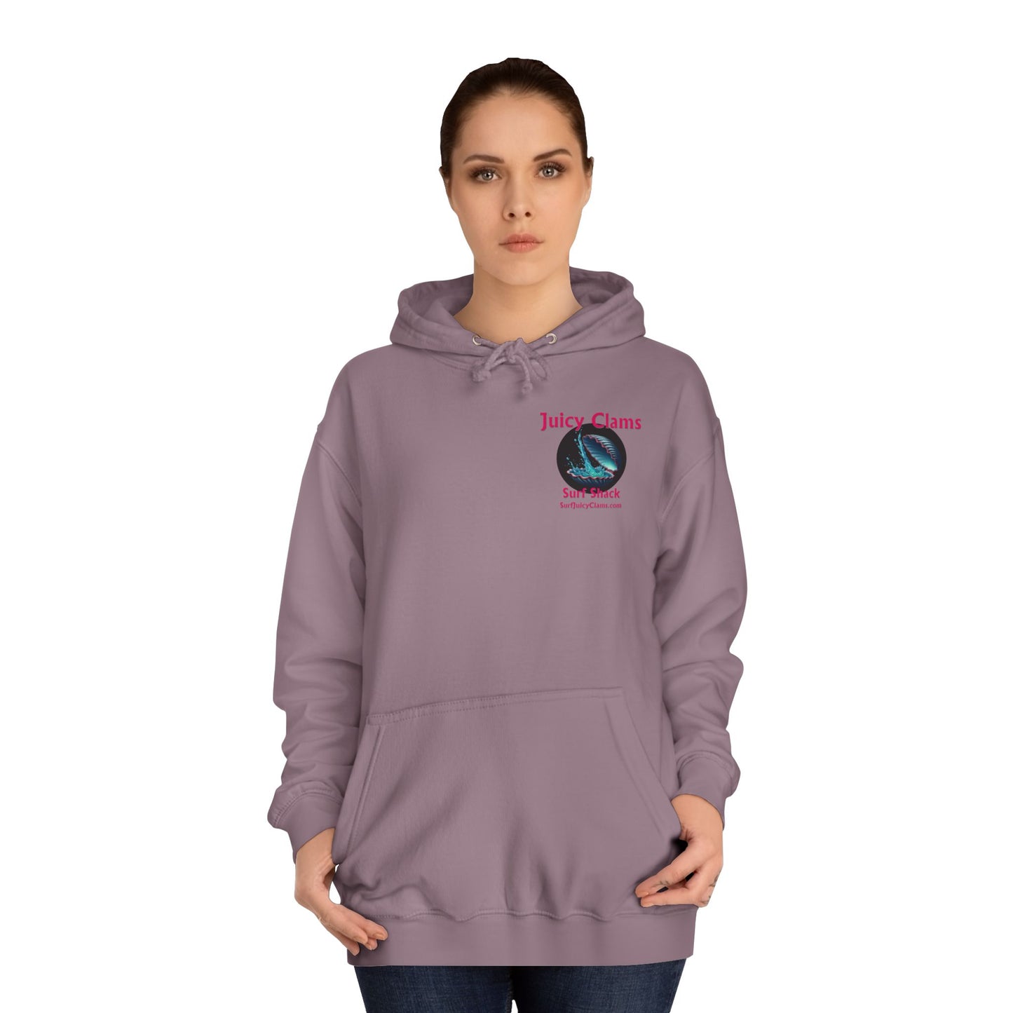 Juicy Clams Unisex College Hoodie (L010)