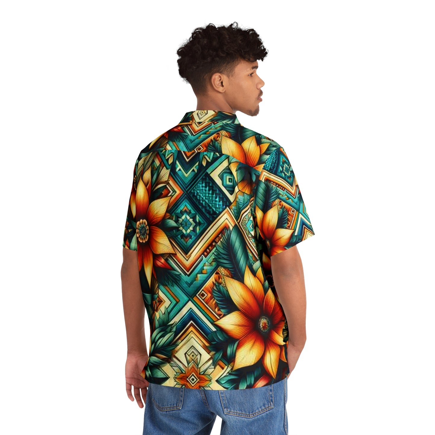 Juicy Clams Men's Hawaiian Shirt (1027)