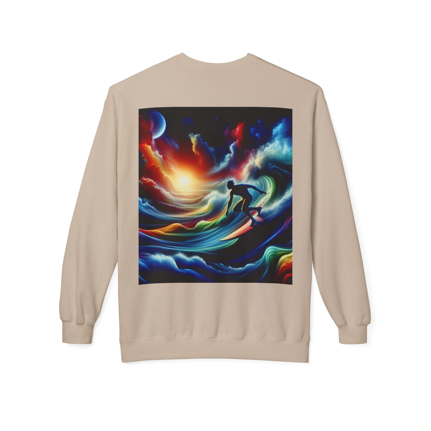 Juicy Clams Unisex Midweight Fleece Crewneck Sweatshirt (D032)