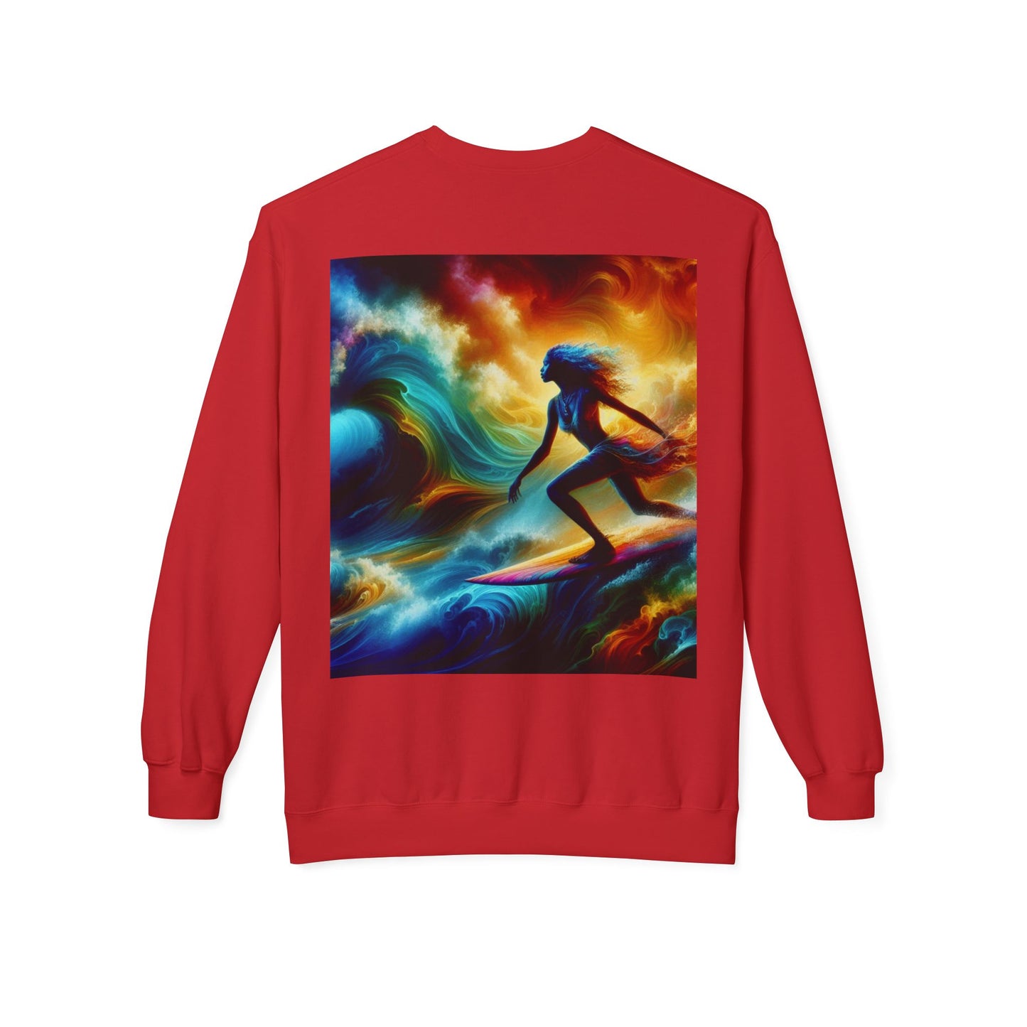 Juicy Clams Unisex Midweight Fleece Crewneck Sweatshirt (D018)