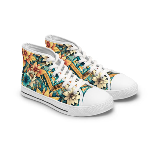 Juicy Clams Women's High Top Sneakers (1023)