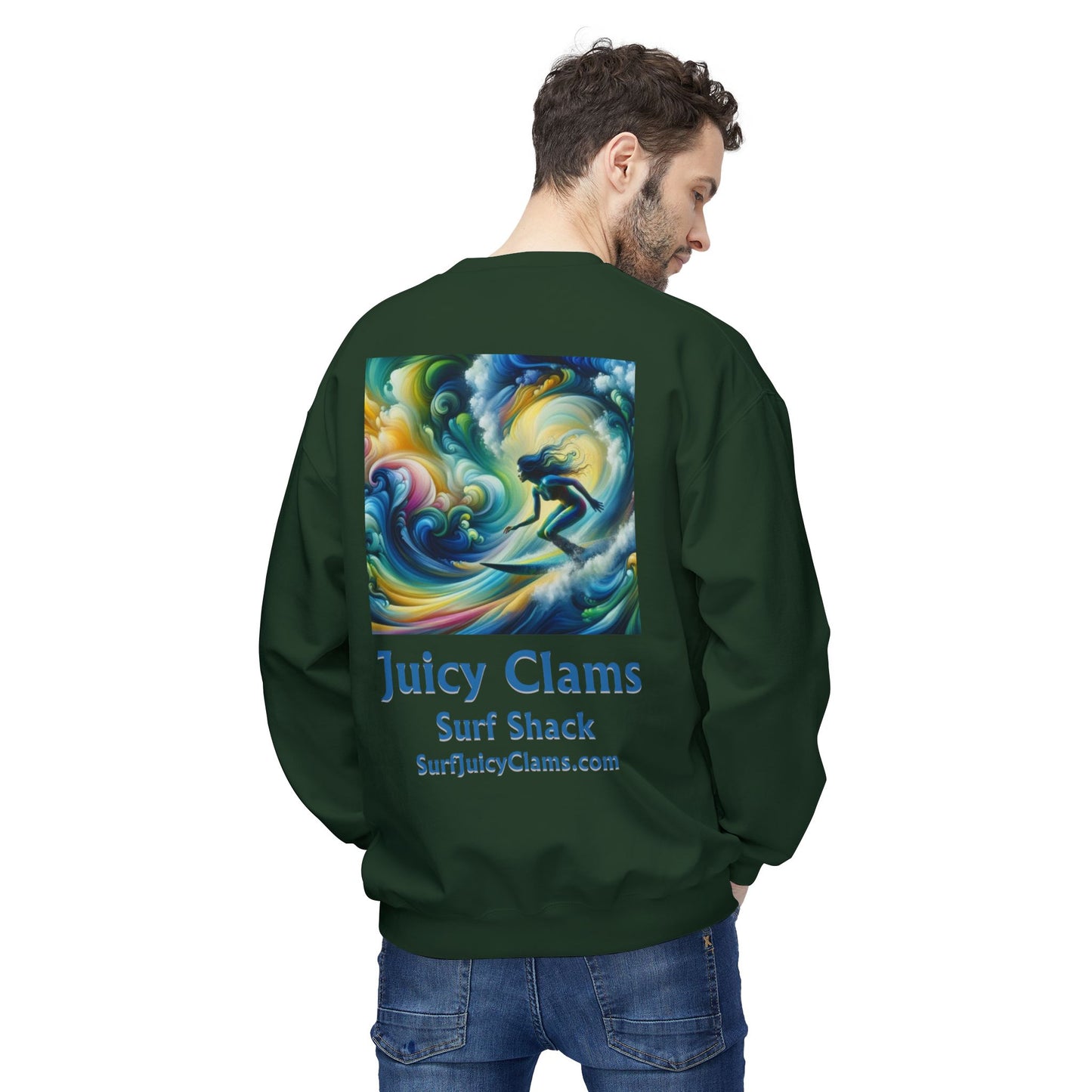 Juicy Clams Unisex Midweight Sweatshirt (A202)