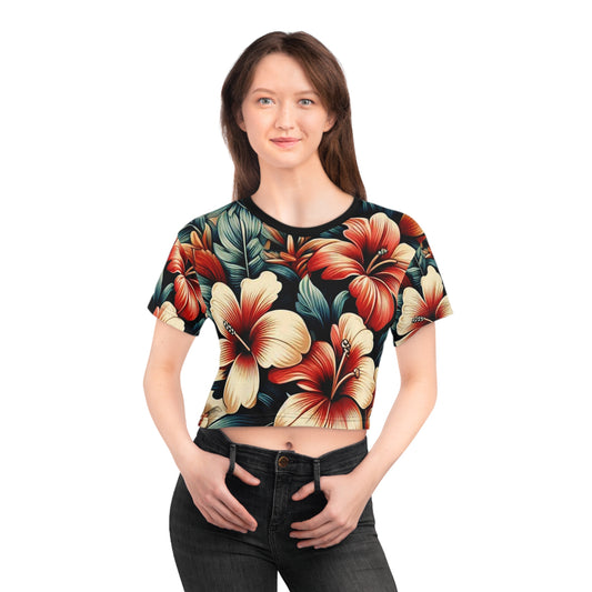Juicy Clams Crop Top Tee (H091)