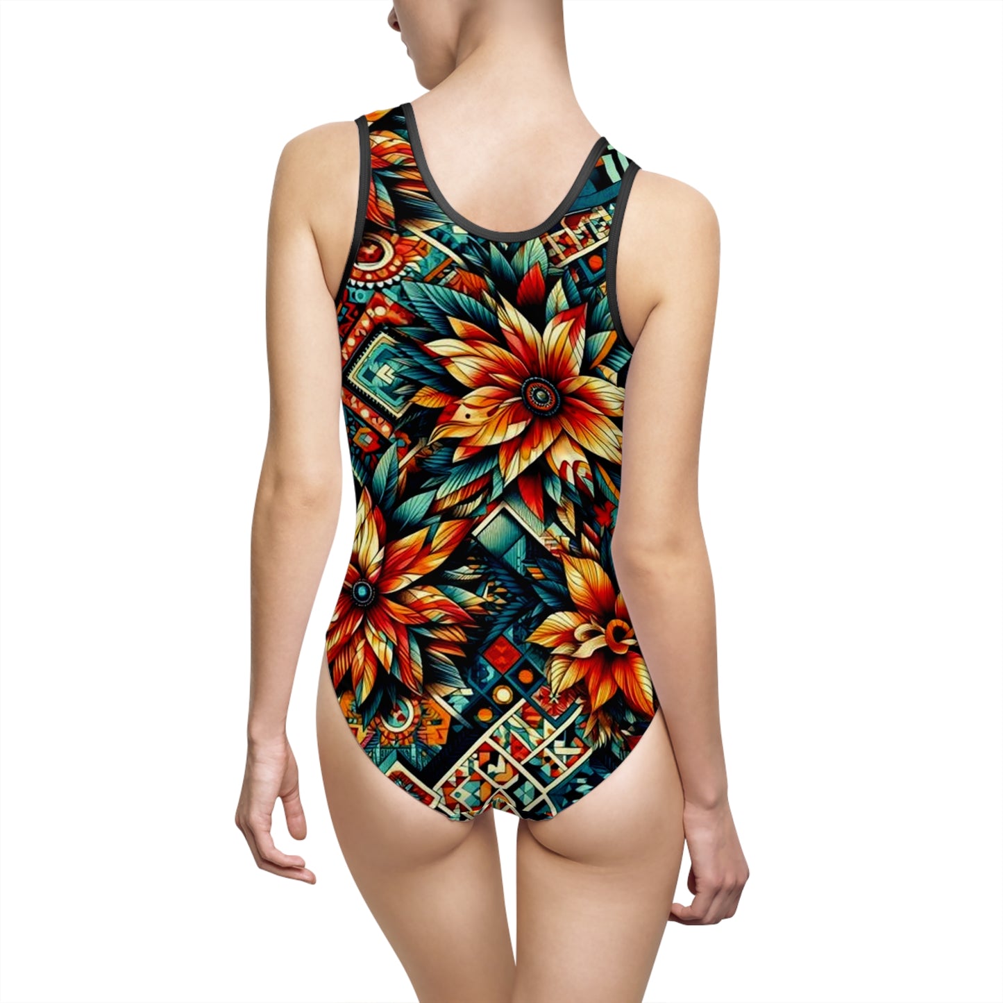 Juicy Clams Classic One-Piece Swimsuit (H069)