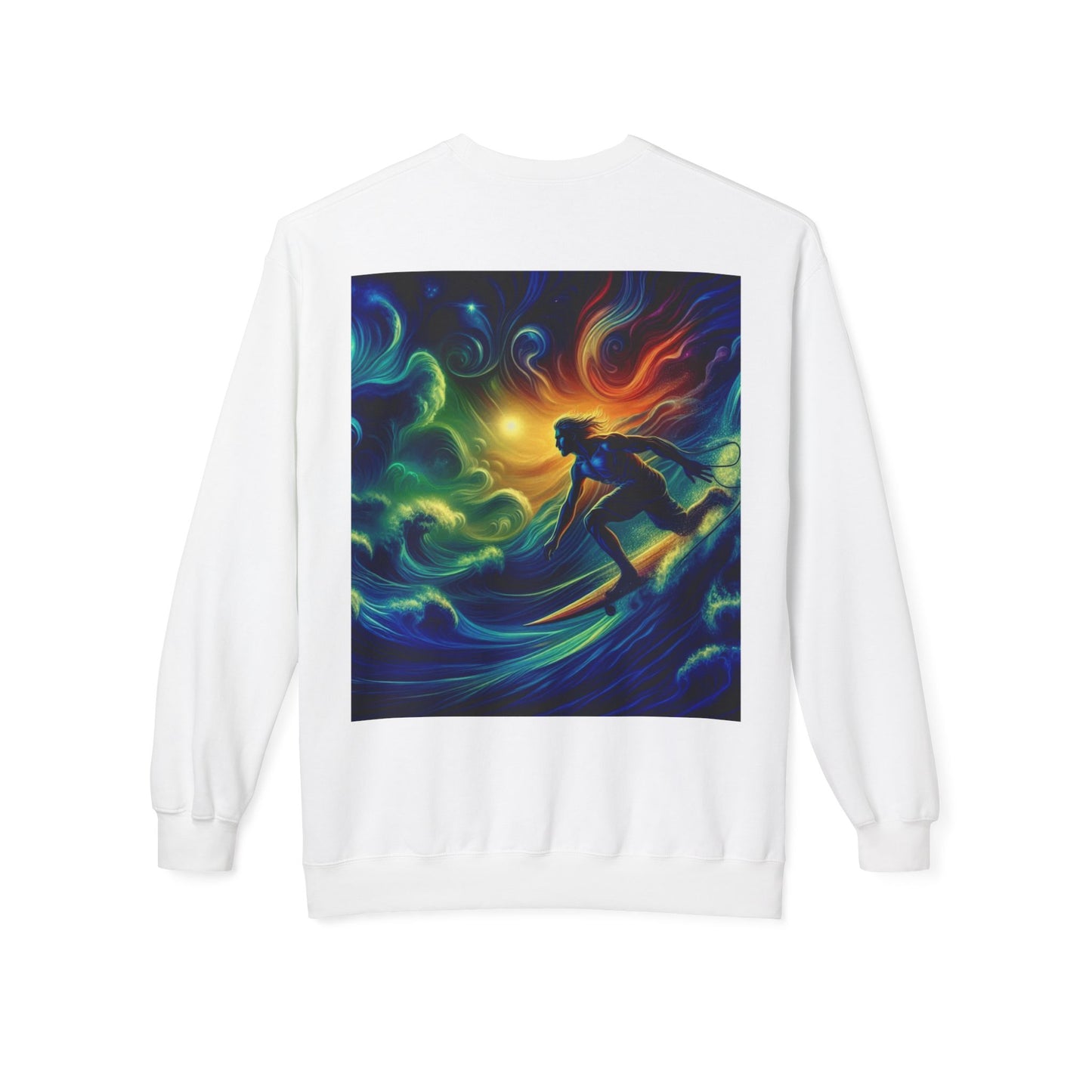 Juicy Clams Unisex Midweight Fleece Crewneck Sweatshirt (D028)