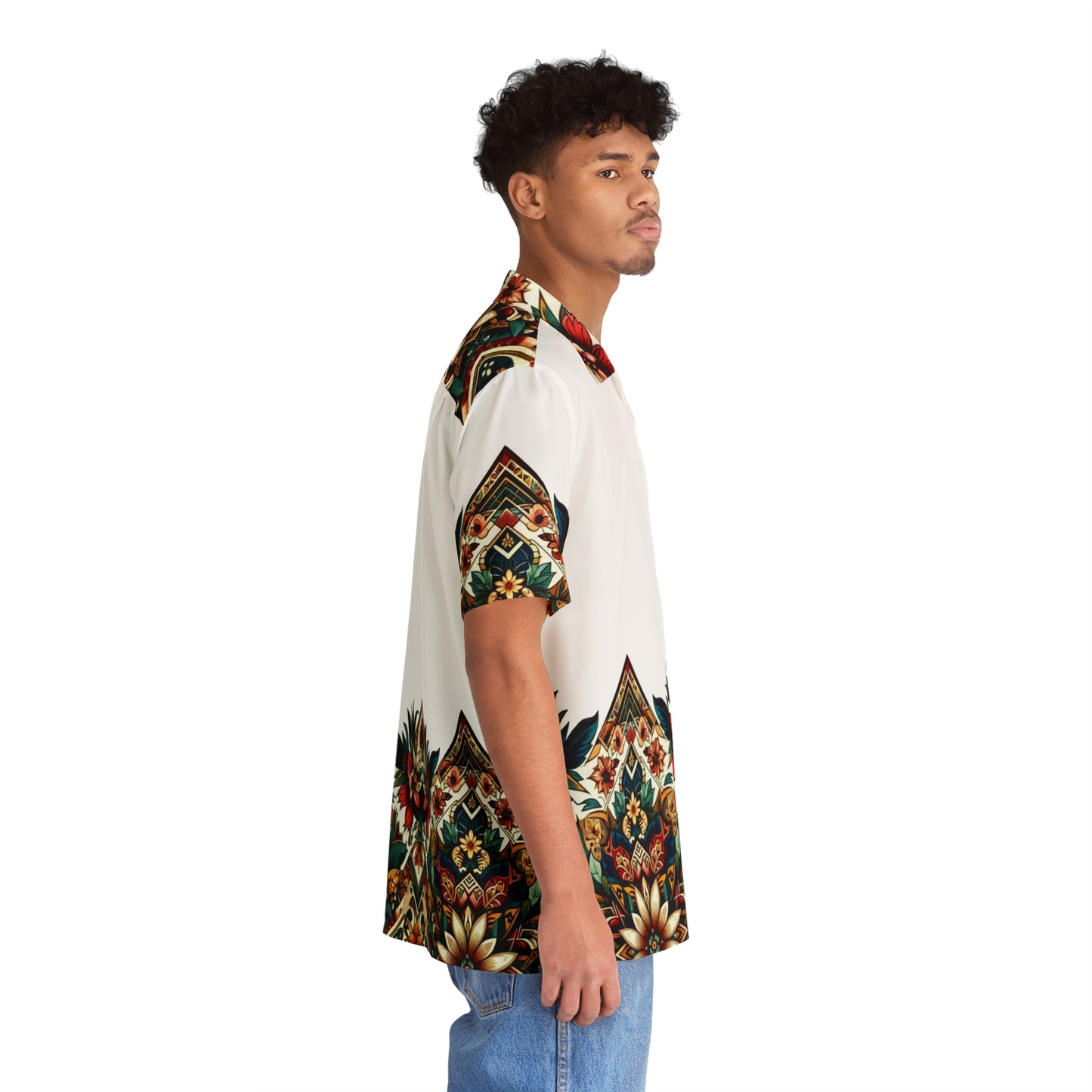 Juicy Clams Men's Hawaiian Shirt (H157)