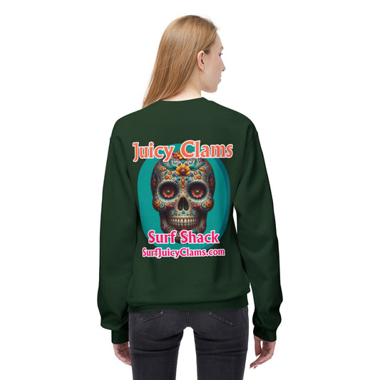 Juicy Clams Unisex Midweight Fleece Crewneck Sweatshirt (L022)