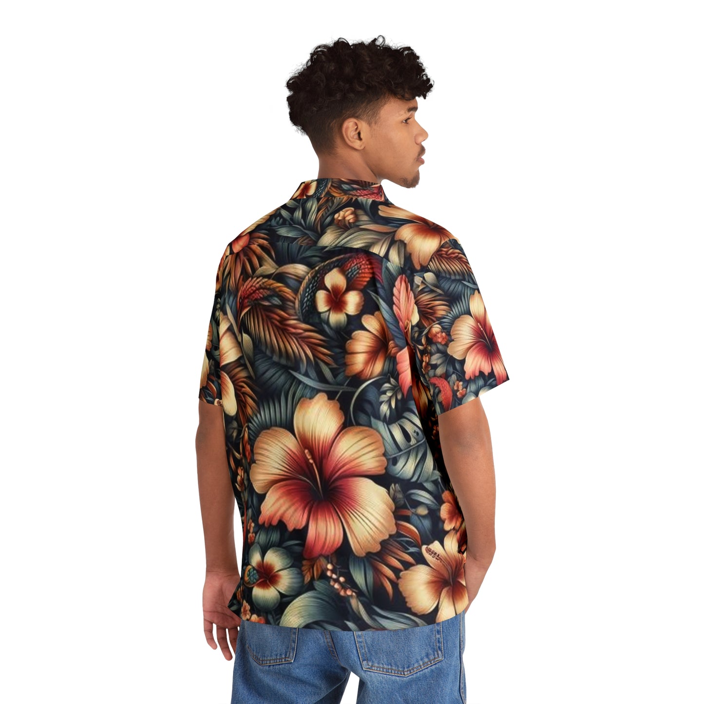 Juicy Clams Men's Hawaiian Shirt (1094)