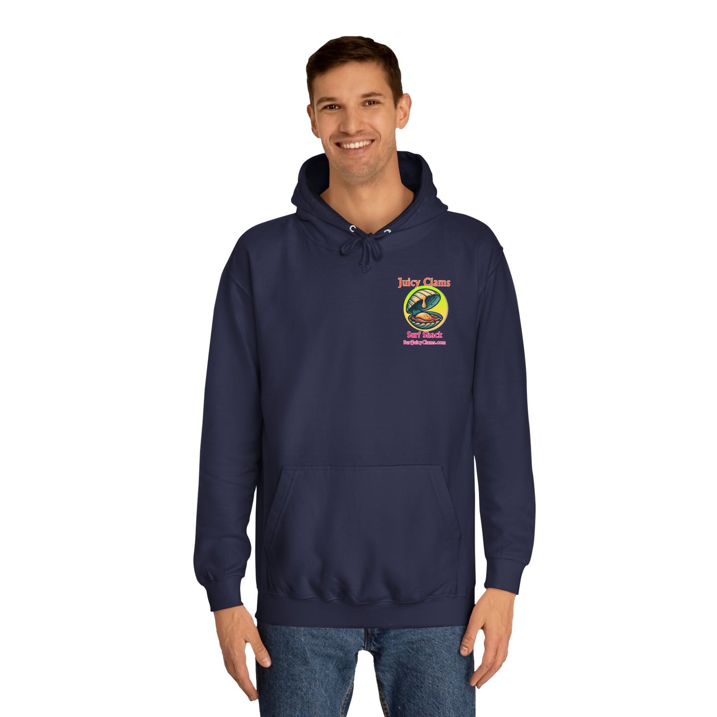 Juicy Clams Unisex College Hoodie (A010)