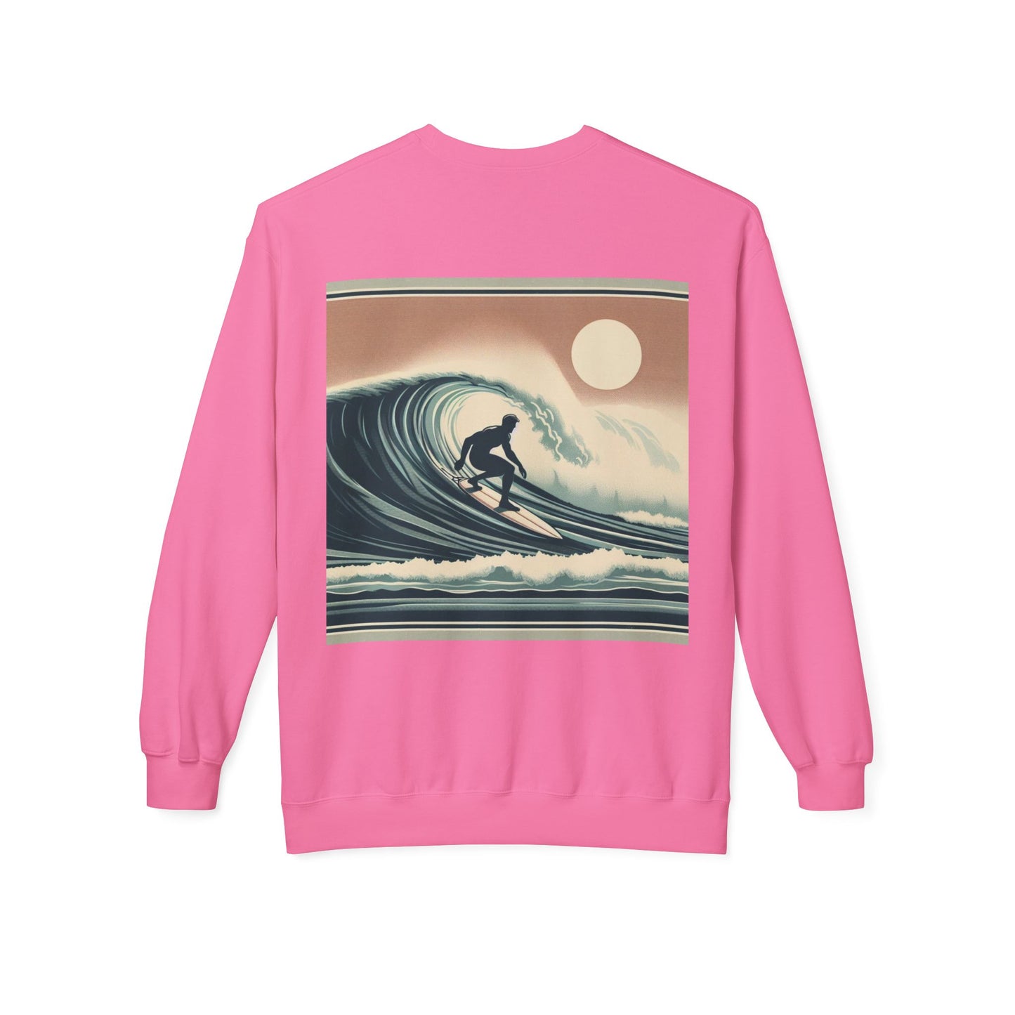 Juicy Clams Unisex Midweight Fleece Crewneck Sweatshirt (V041)