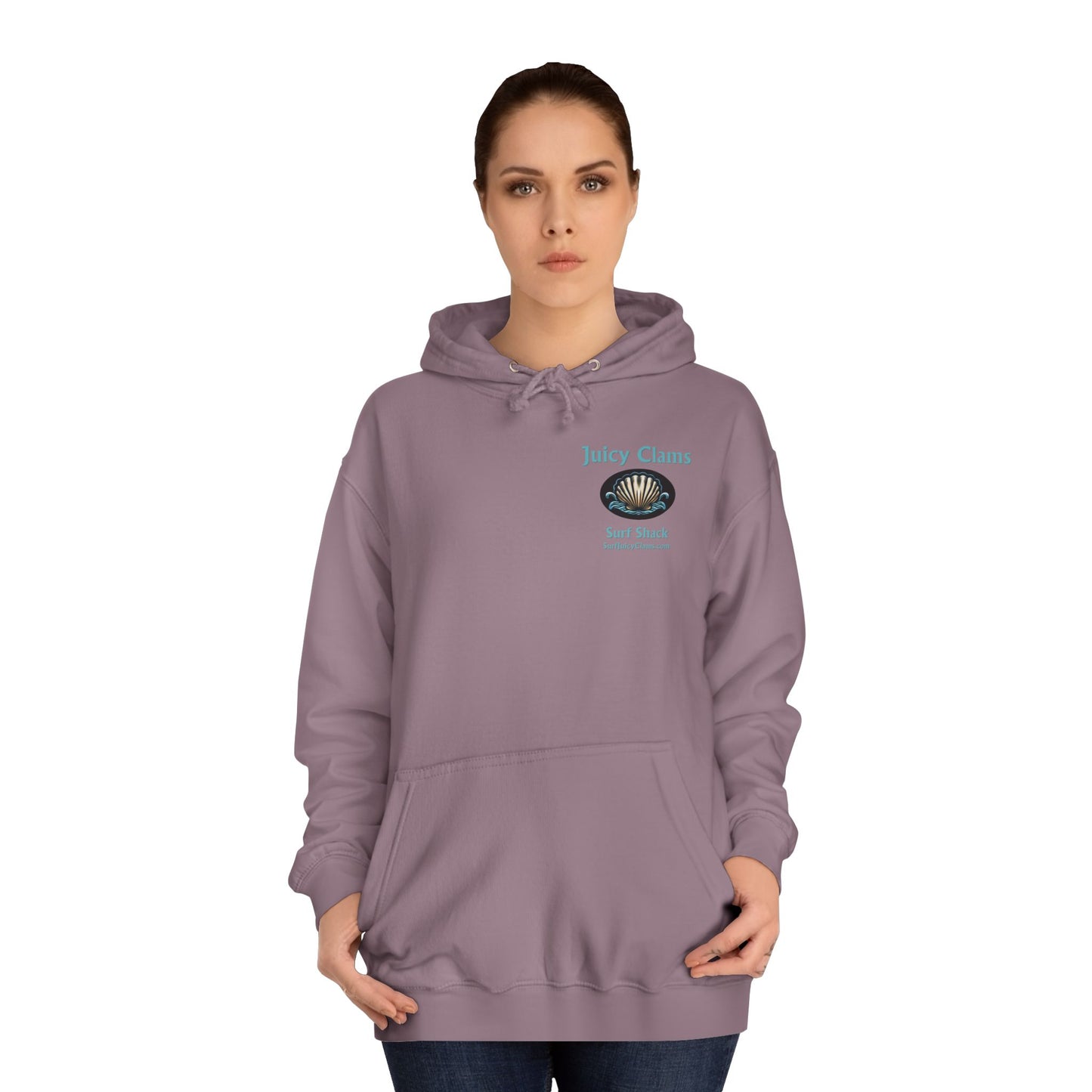 Juicy Clams Unisex College Hoodie (L003)