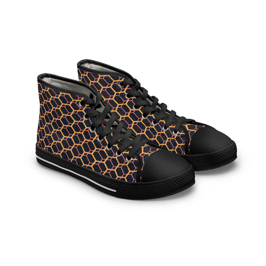 Juicy Clams Women's High Top Sneakers (2138)