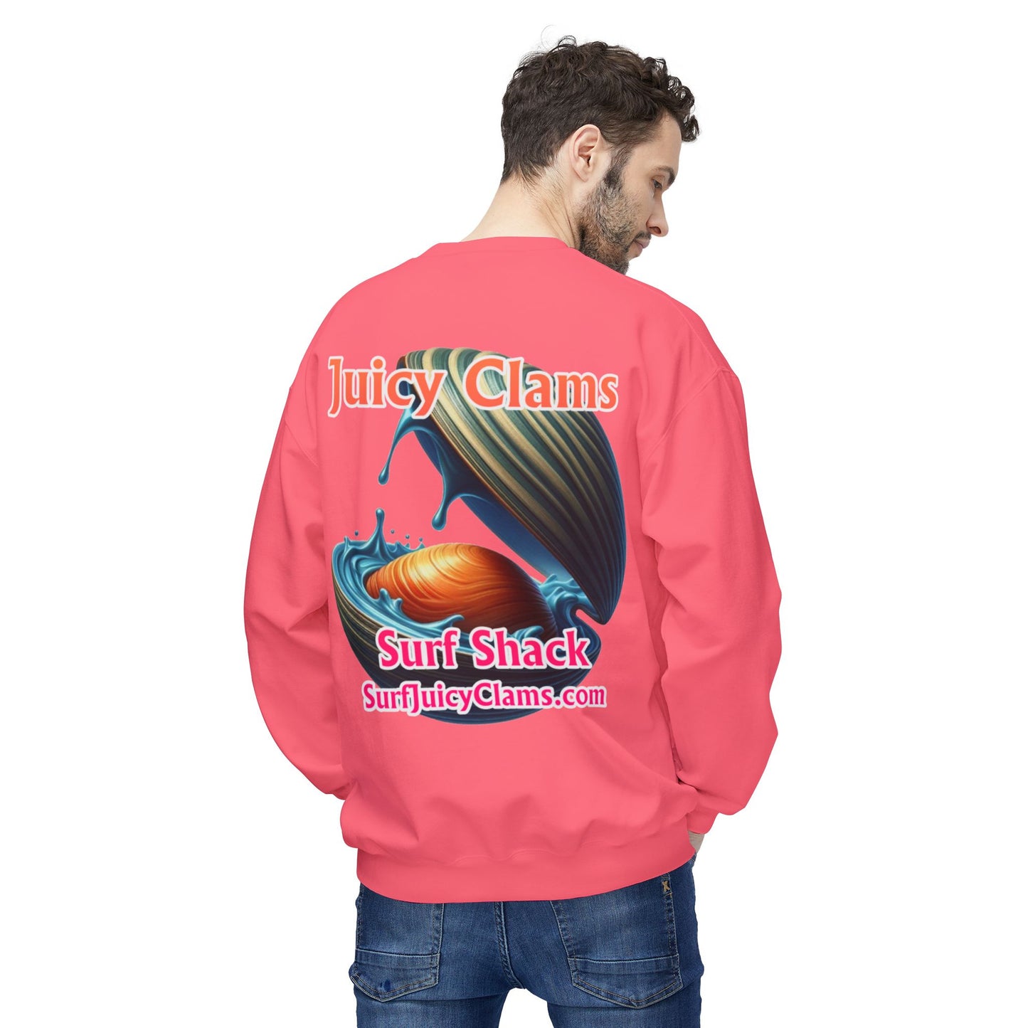 Juicy Clams Unisex Midweight Sweatshirt (A028)
