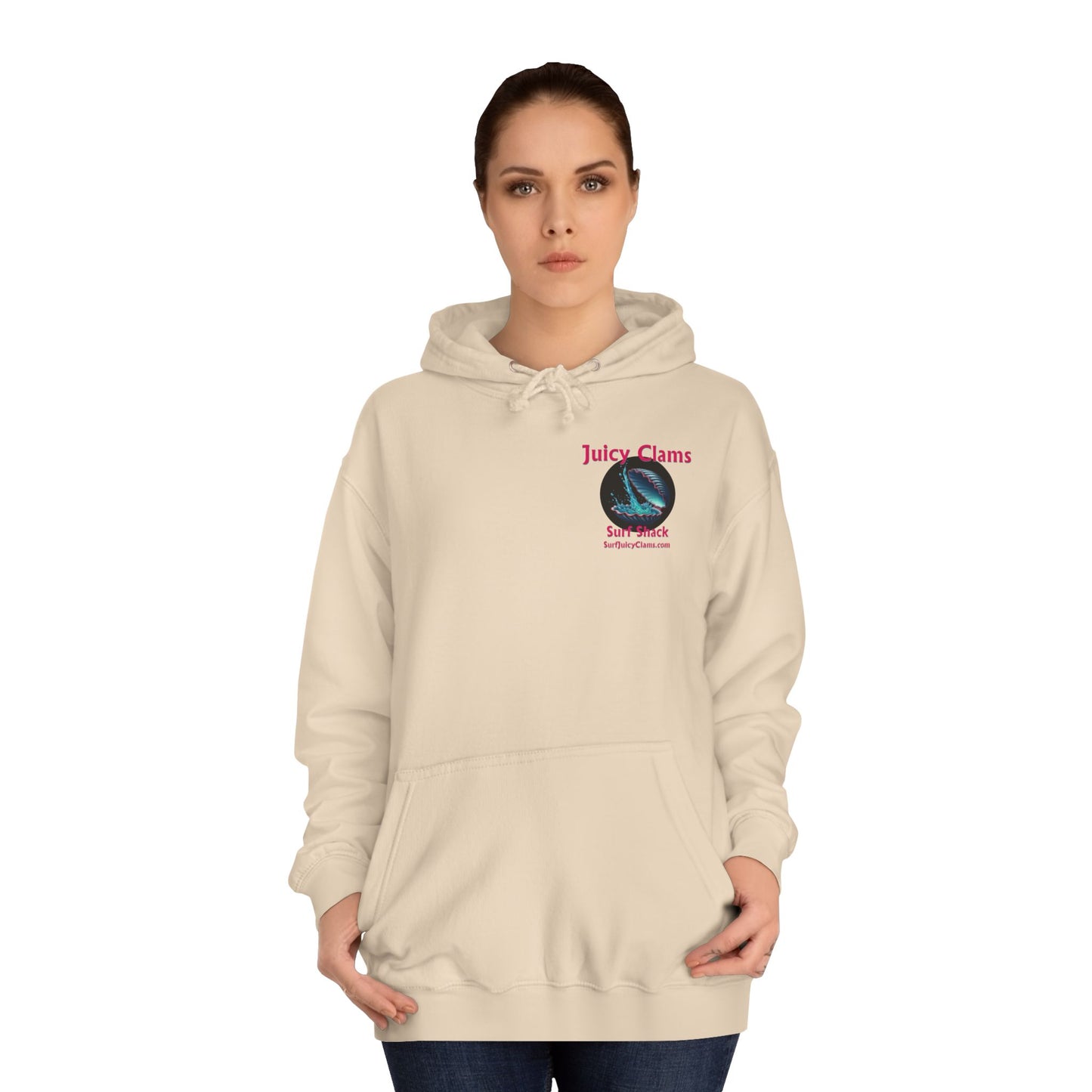 Juicy Clams Unisex College Hoodie (L010)