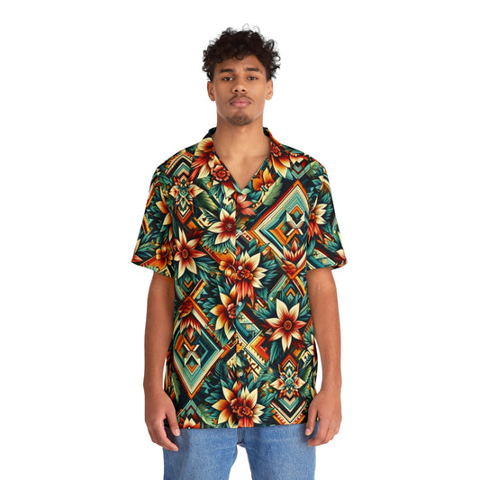 Juicy Clams Men's Hawaiian Shirt (1013)