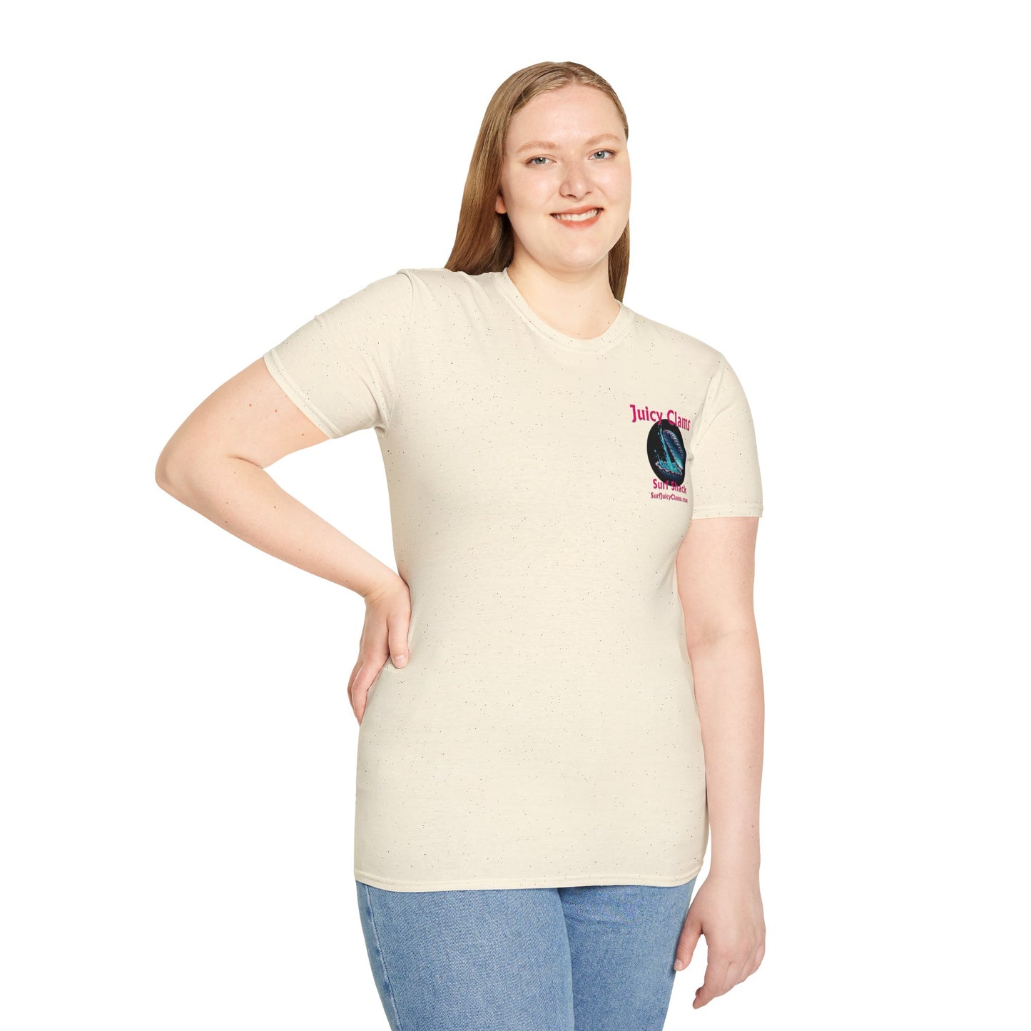 Juicy Clams Unisex Logo T-Shirt (L010)