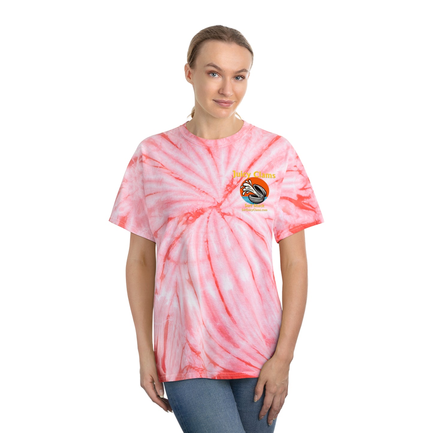 Juicy Clams Tie-Dye Cyclone Tee (L005)