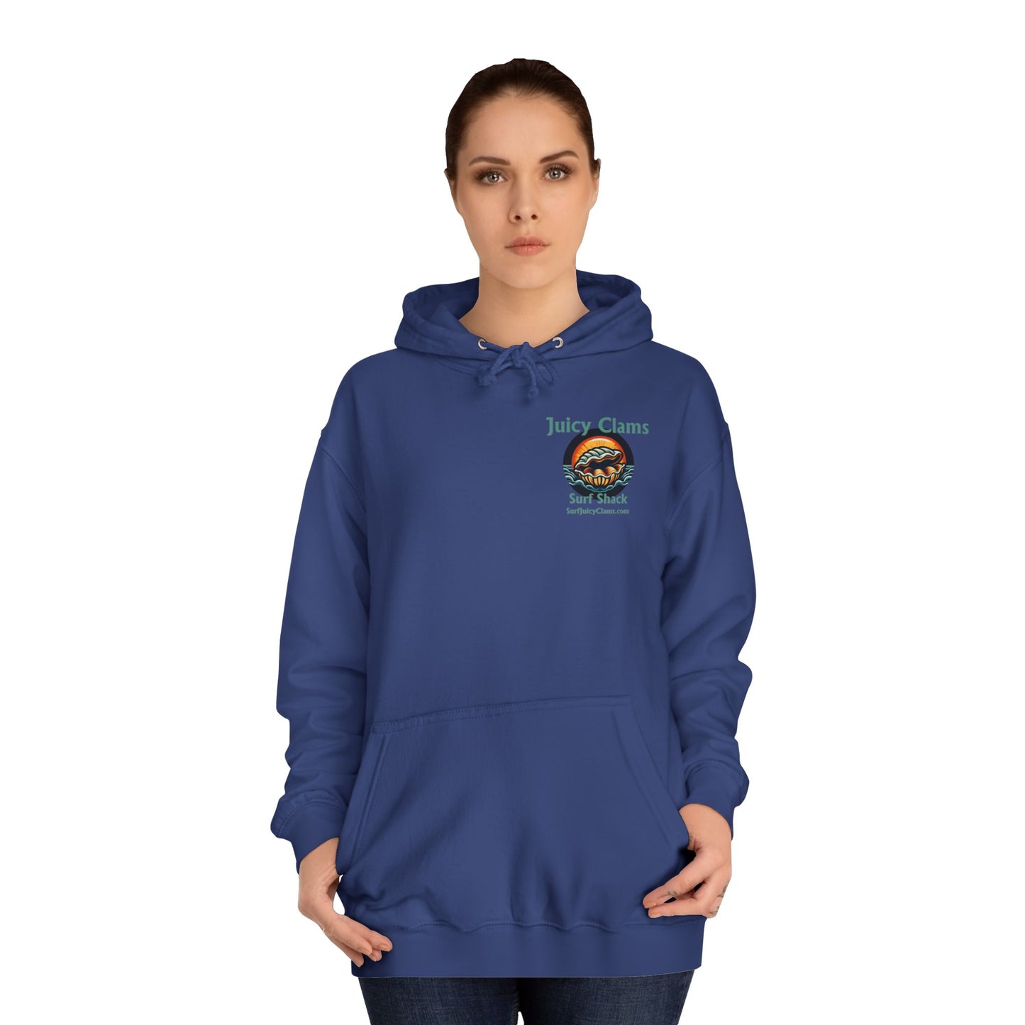 Juicy Clams Unisex College Hoodie (L002)