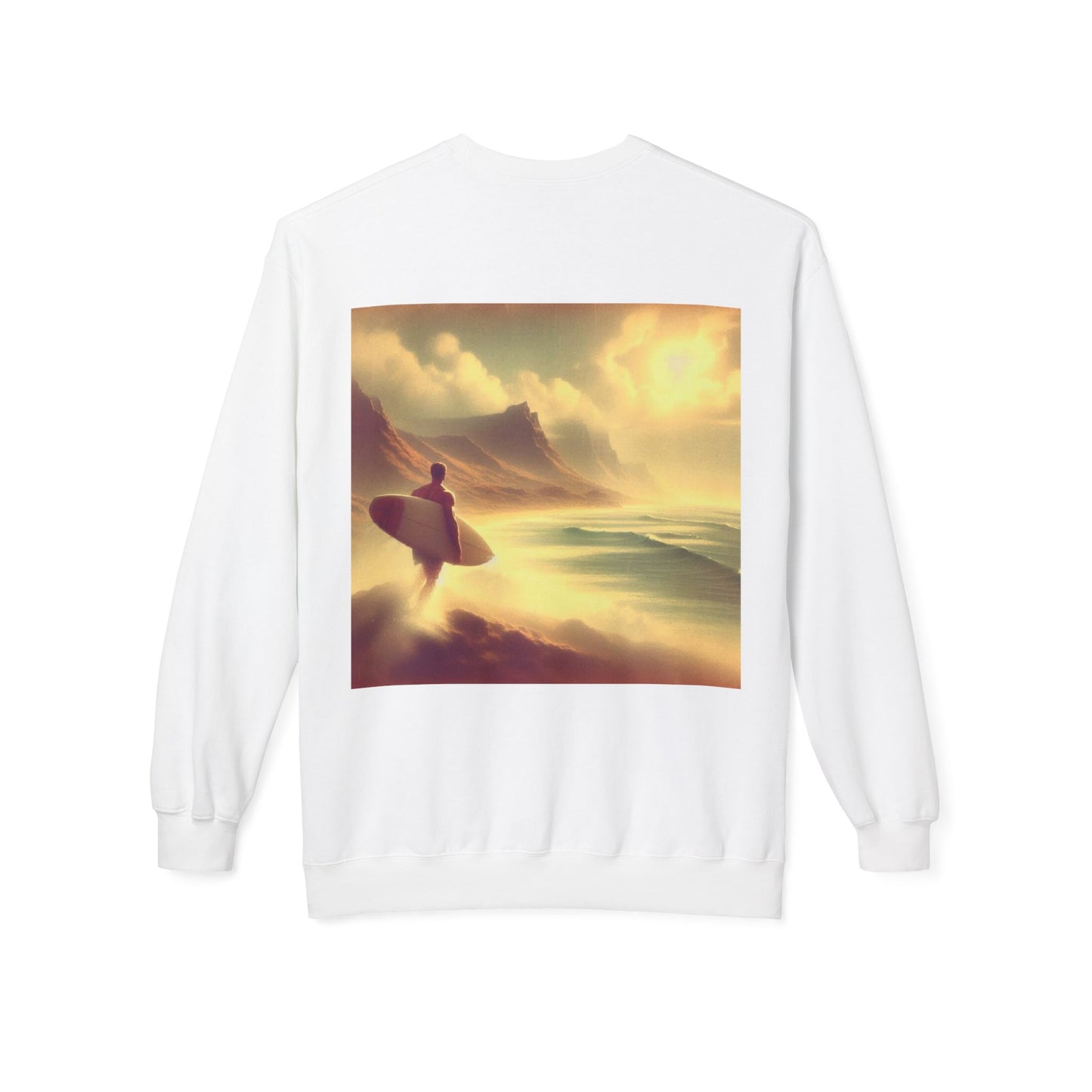 Juicy Clams Unisex Midweight Fleece Crewneck Sweatshirt (V047)