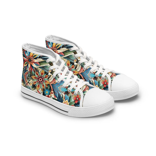 Juicy Clams Women's High Top Sneakers (1155)