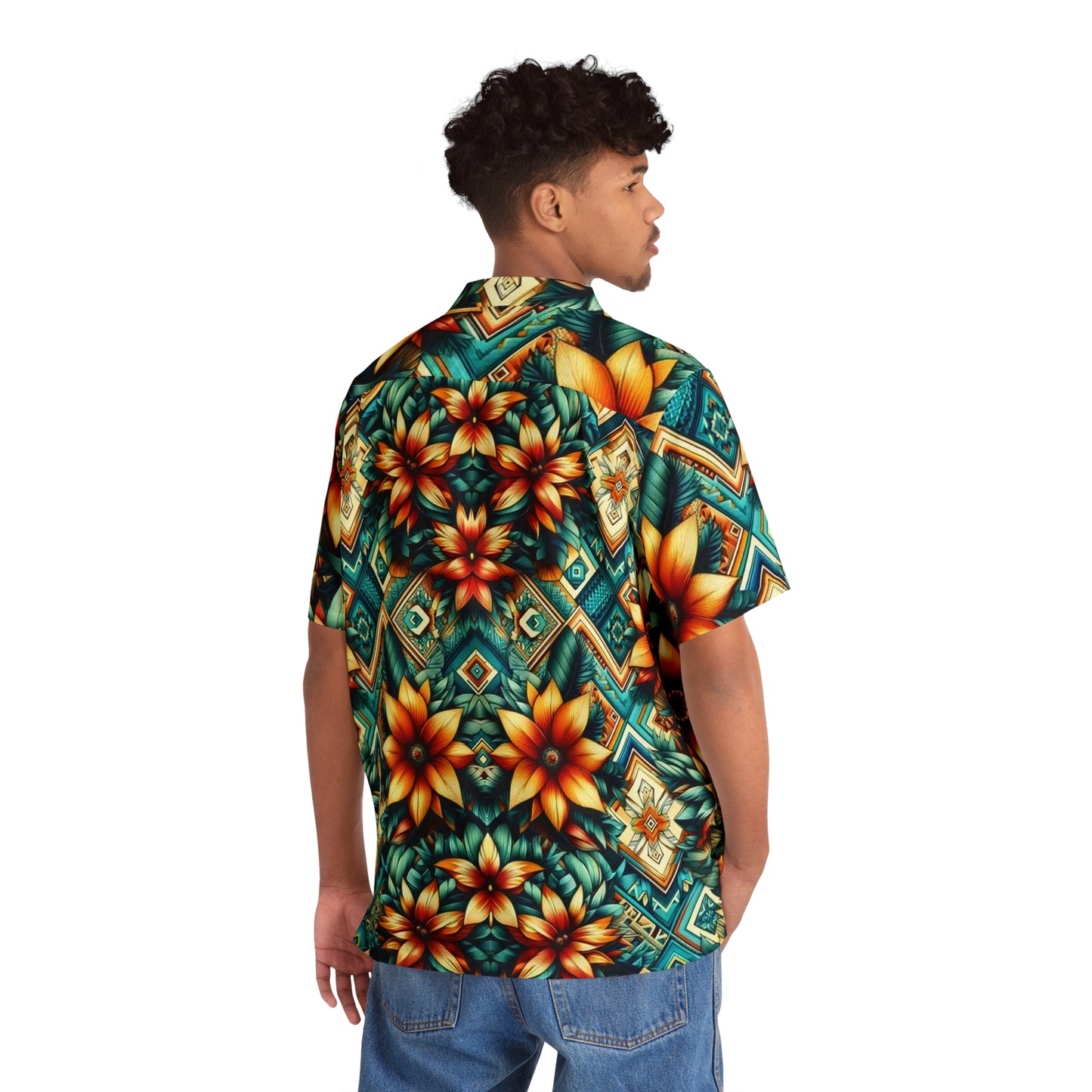 Juicy Clams Men's Hawaiian Shirt (H027)