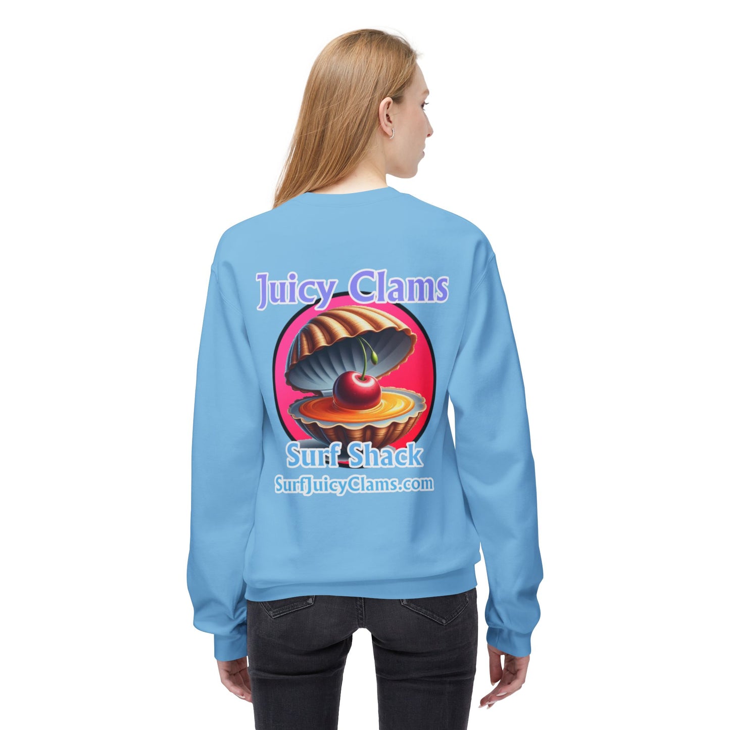 Juicy Clams Unisex Midweight Sweatshirt (A021)