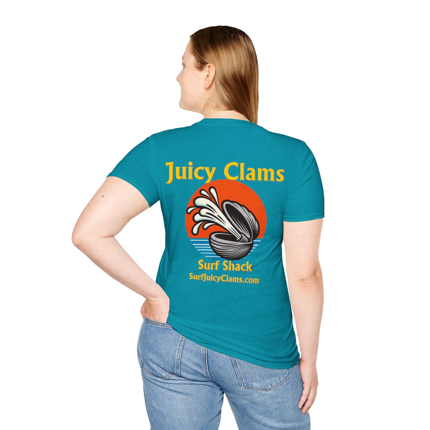 Juicy Clams Unisex Logo T-Shirt (L005)