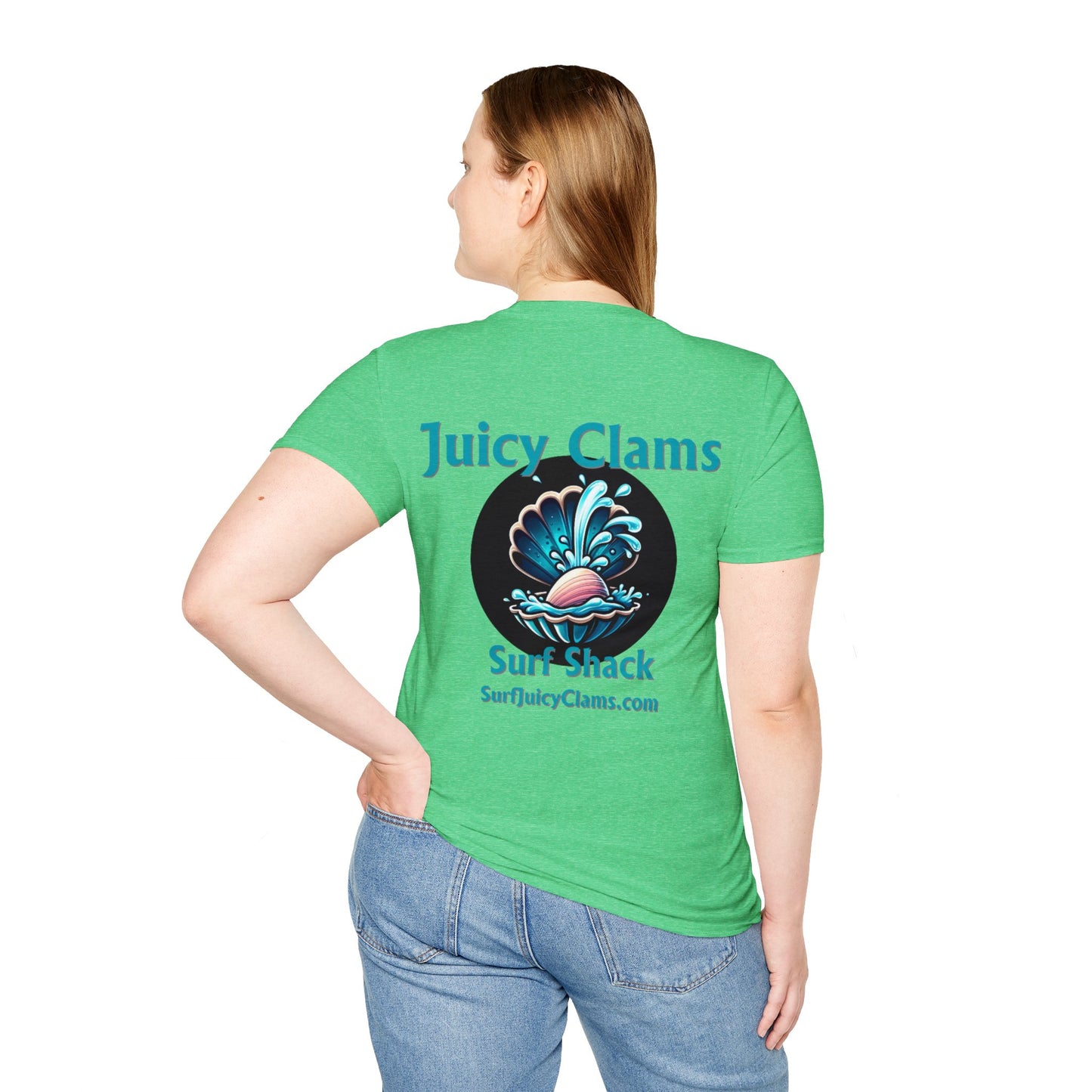 Juicy Clams Unisex Logo T-Shirt (L004)