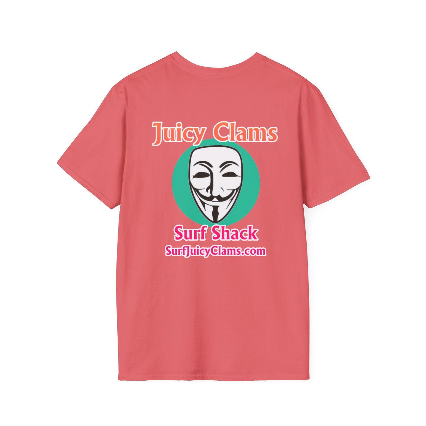 Juicy Clams Unisex Logo T-Shirt (A009)