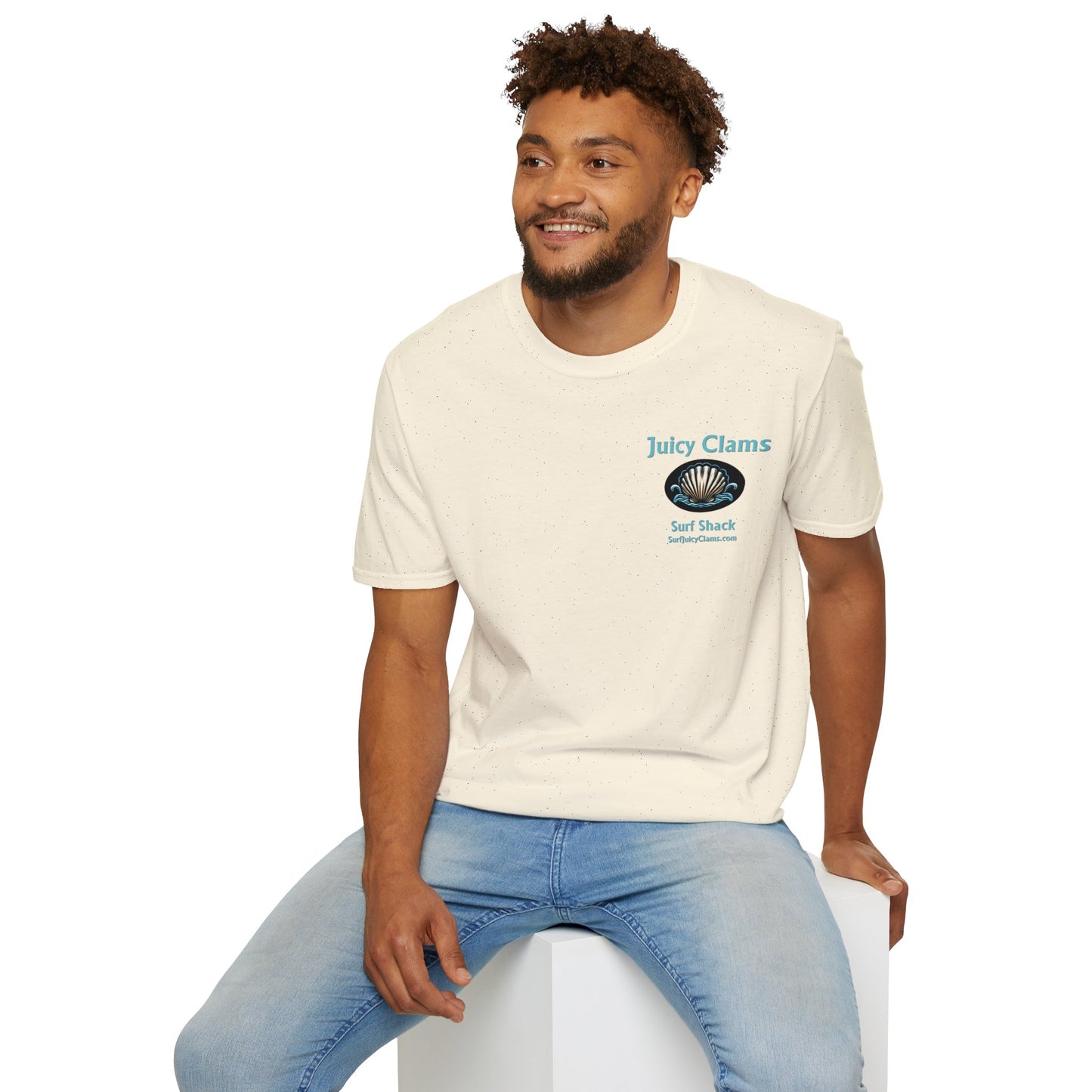 Juicy Clams Unisex Logo T-Shirt (L003)