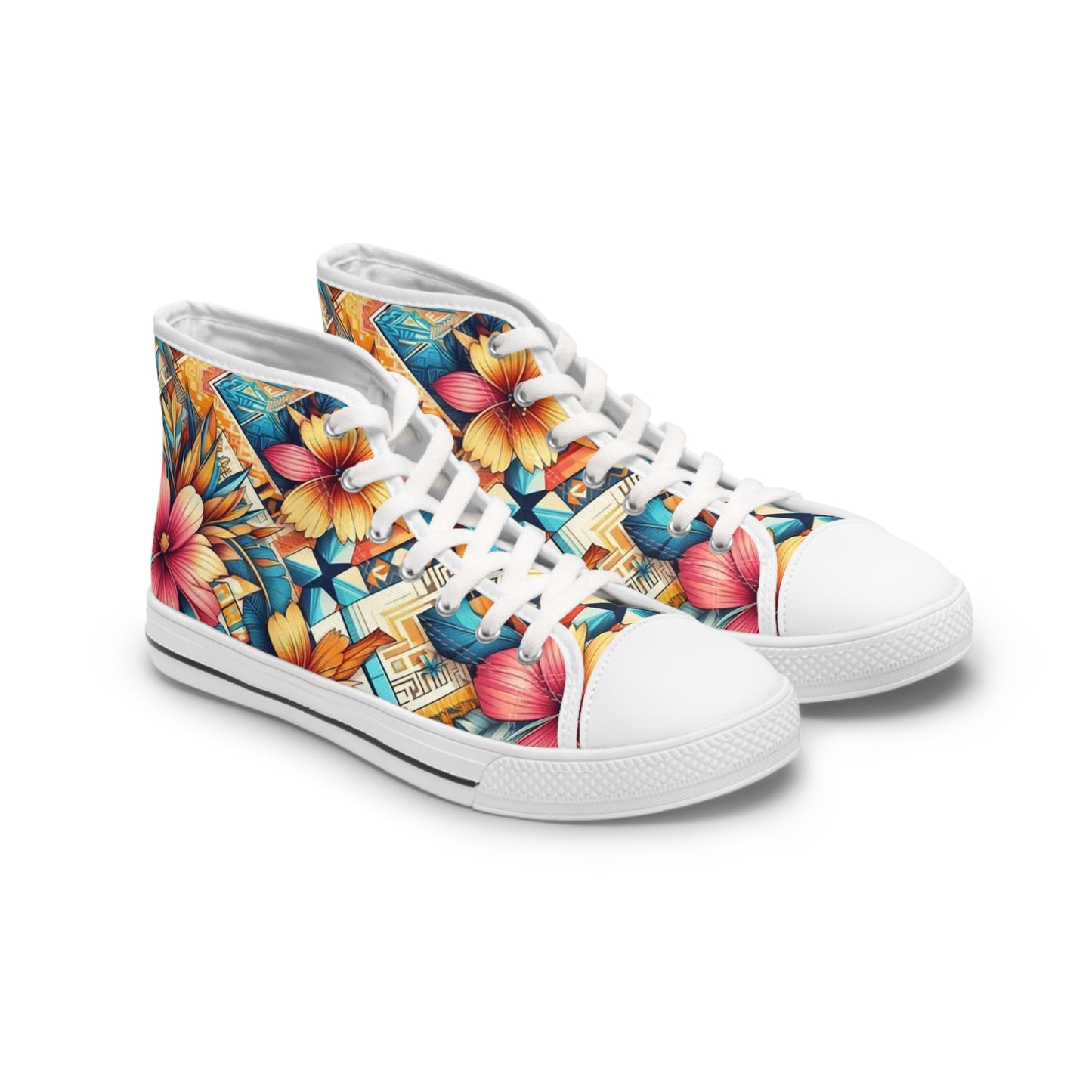 Juicy Clams Women's High Top Sneakers (H162)