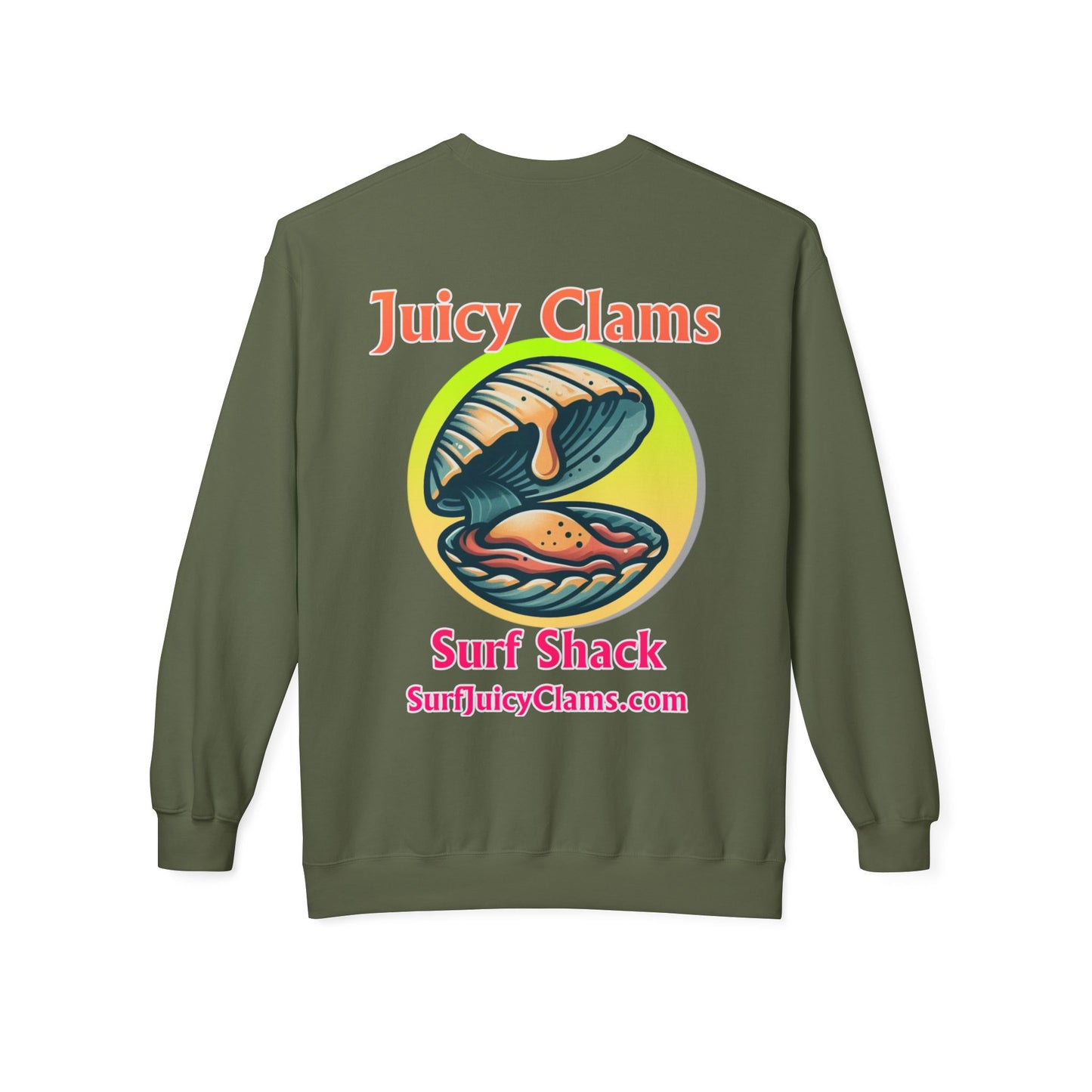 Juicy Clams Unisex Midweight Sweatshirt (A020)