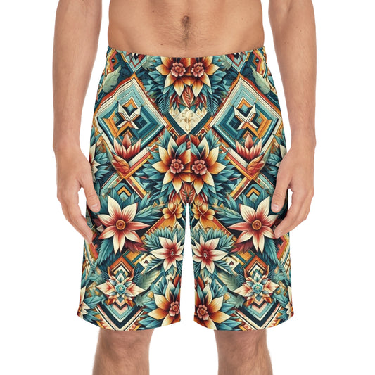 Juicy Clams Men's Board Shorts (1013)