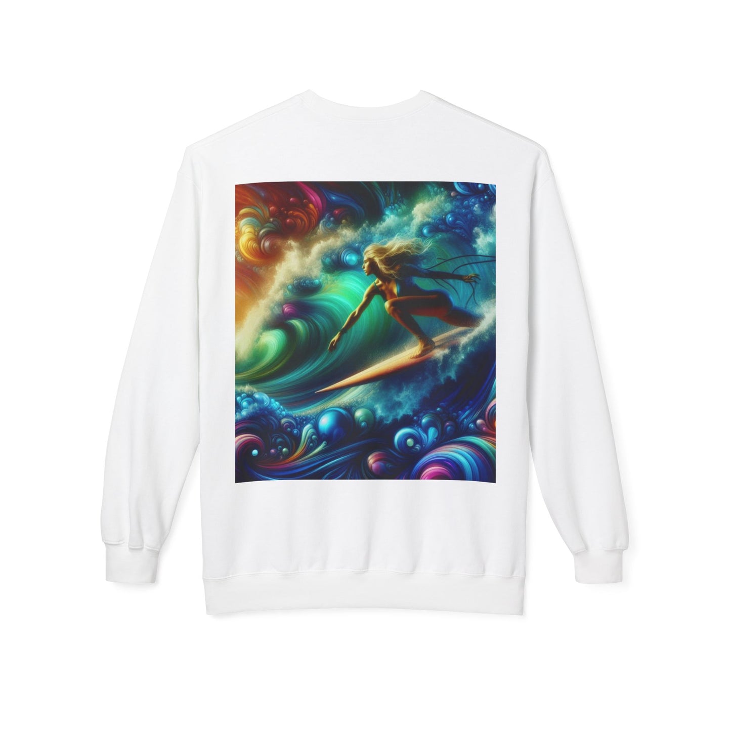 Juicy Clams Unisex Midweight Fleece Crewneck Sweatshirt (D010)