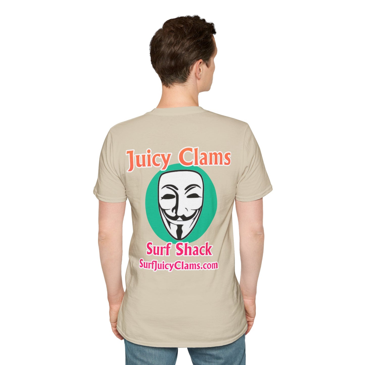 Juicy Clams Unisex Logo T-Shirt (L030)