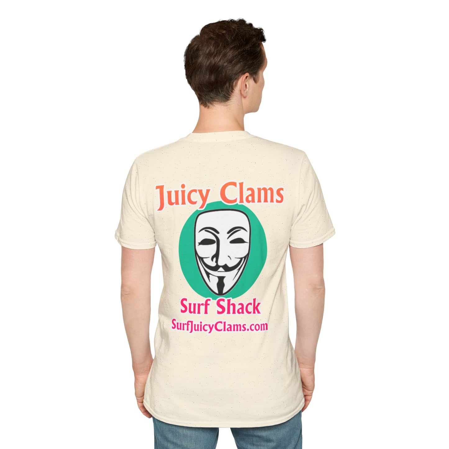 Juicy Clams Unisex Logo T-Shirt (L030)