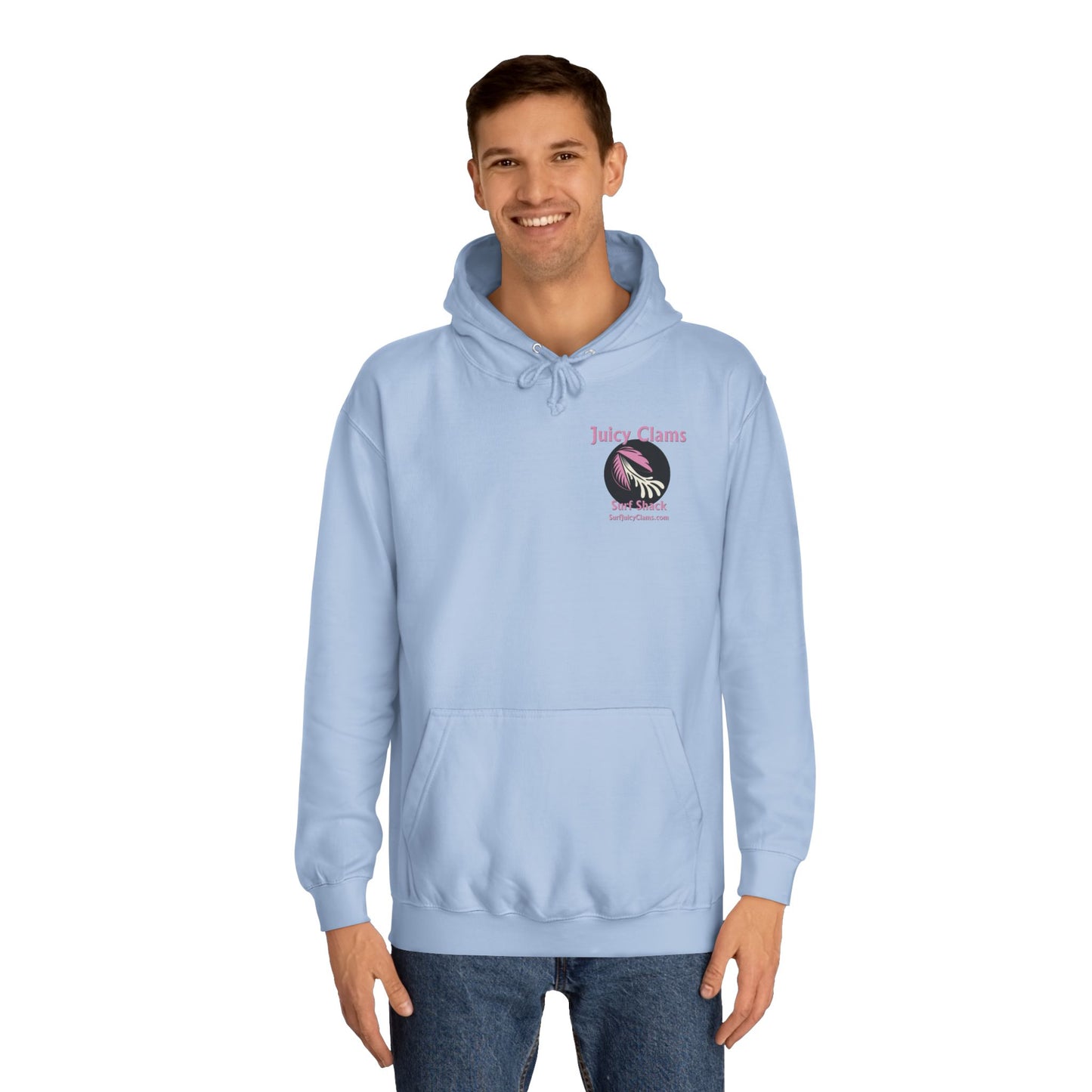 Juicy Clams Unisex College Hoodie (L001)