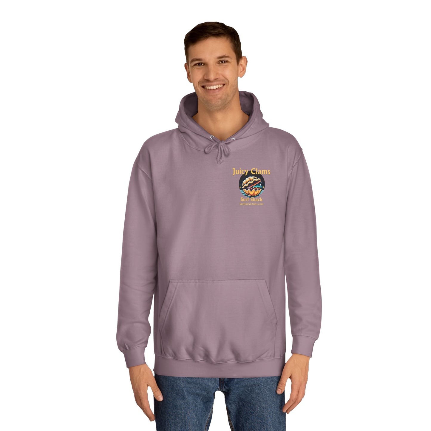 Juicy Clams Unisex College Hoodie (L008)